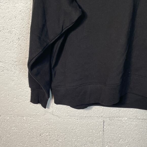 Calvin Klein Women's Logo Crewneck Sweatshirt - black XS - Picture 4 of 7